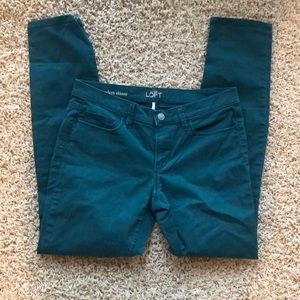 Modern skinny loft jeans